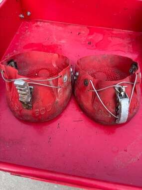 EasyCare Easyboot Original Horse Hoof Boots Size #1 cleaned